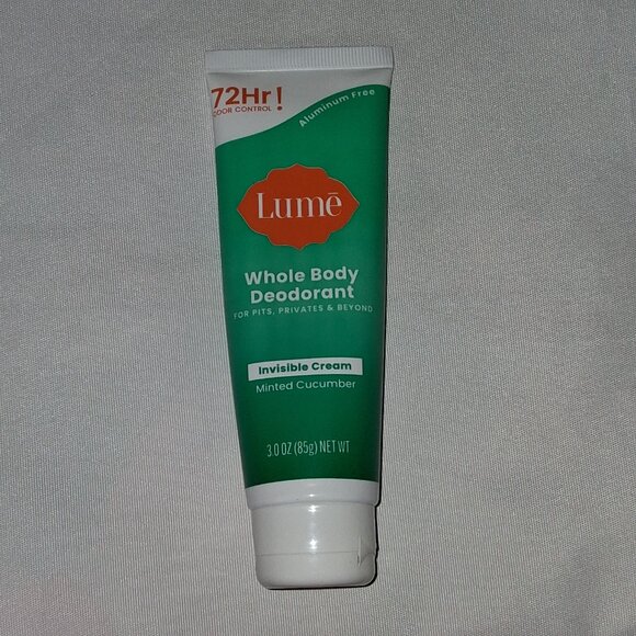 Lume Whole Body Deodorant Invisible Cream Minted Cucumber New Sealed - Picture 1 of 3